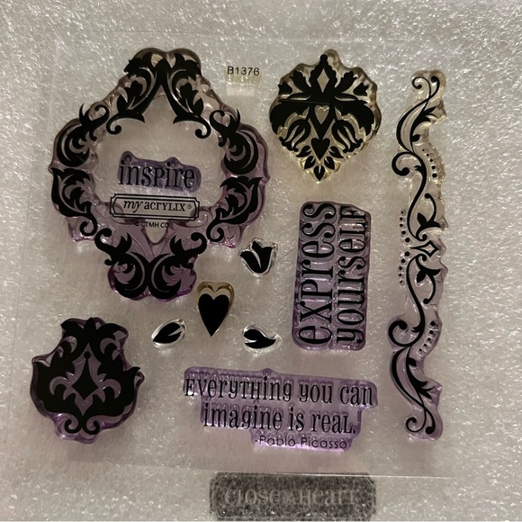 Close to My Heart Stamps Set of 4 - Picture 3 of 7